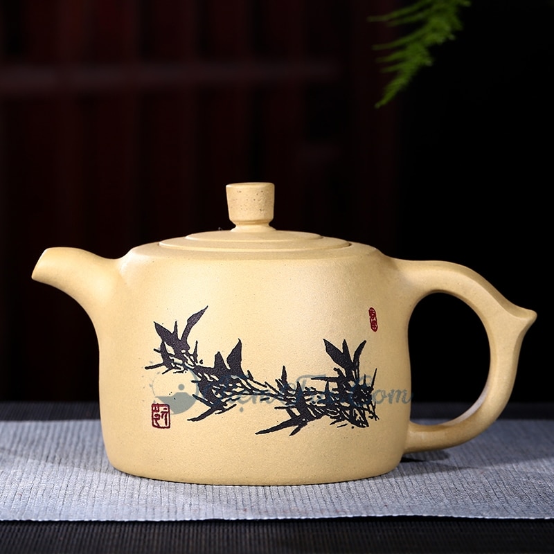 Ấm Tử Sa Tỉnh Lan Đoàn Sa 350ml am tu sa tinh lan 2 - Ấm Tử Sa Tỉnh Lan Đoàn Sa 350ml