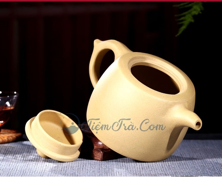 Ấm Tử Sa Tỉnh Lan Đoàn Sa 350ml am tu sa tinh lan 4 - Ấm Tử Sa Tỉnh Lan Đoàn Sa 350ml